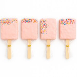 Chocolate Dipped Rice Crispy Treats