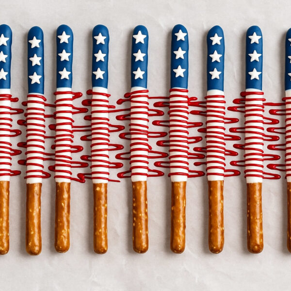 Dipped Pretzel Rods